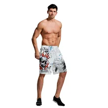 Мужские шорты для бега с 3D принтом черепа, вечерние шорты для фитнеса на Хэллоуин, спортивные шорты для бега