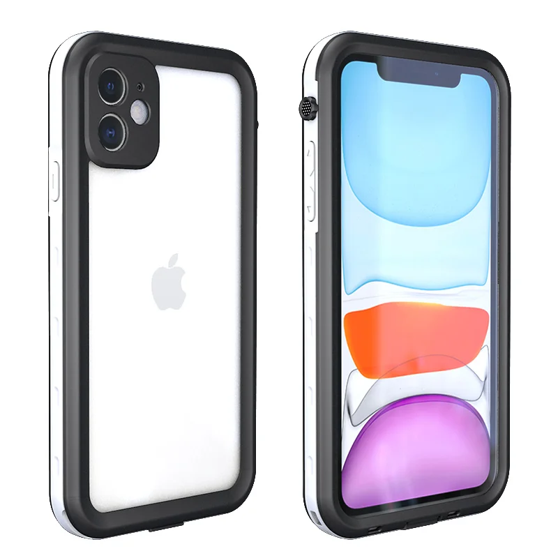 A Series White SHELLBOX водонепроницаемый чехол для iPhone 11 Pro MAX чехол для подводного плавания противоударный чехол для iPhone 7 8 Plus XR XS Max полный Чехол - Цвет: A Series White