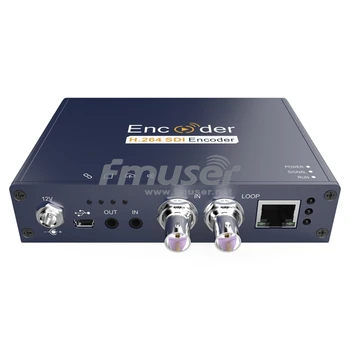 

FMUSER H.264 1080P HD SDI IPTV Live Streaming Video Encoder-LAN Support Facebook YouTube Ustream Twitch Wowza