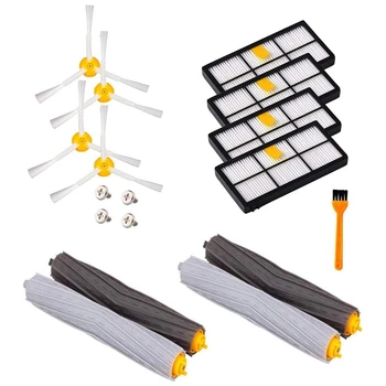 

for IRobot Roomba 980 960 880 860 Vacuums Accessories Kit Contains Filter, Side Brush, Rolling Brush, Cleaning Brush