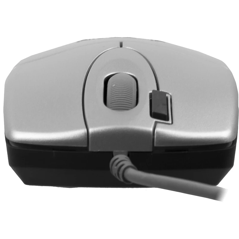Мышь A4 OP-620D серебристый оптическая(1000dpi) USB(3but