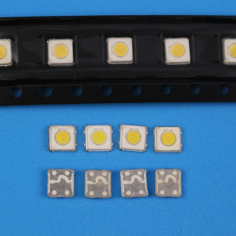 50 штук Samsung LED подсветка высокая мощность светодиодный 1 Вт 3537 3535 100LM холодный белый ЖК-подсветка для ТВ приложения SPBWH1332S1BVC1BIB