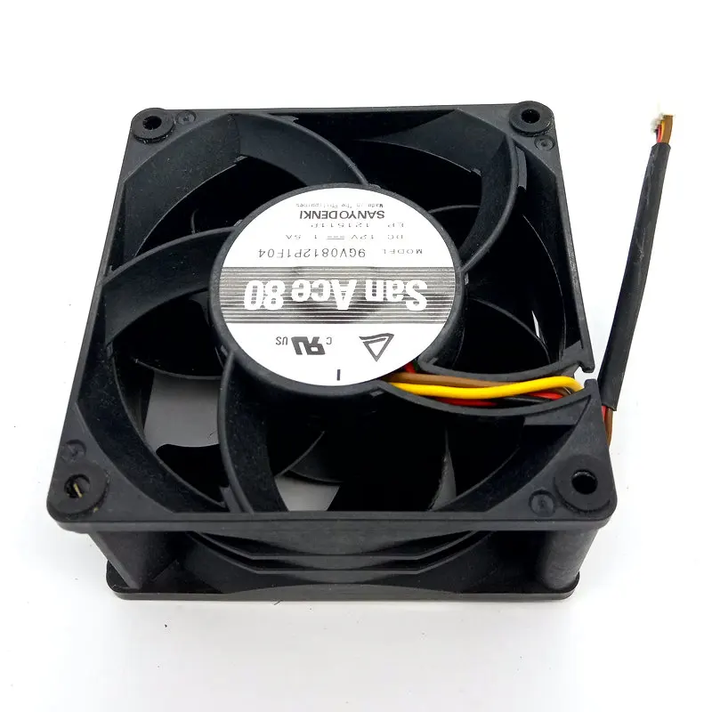 SANYO 9GV0812P1F04 DC12V 1.5A 80*80*38 мм 4 линии ШИМ Вентилятор охлаждения