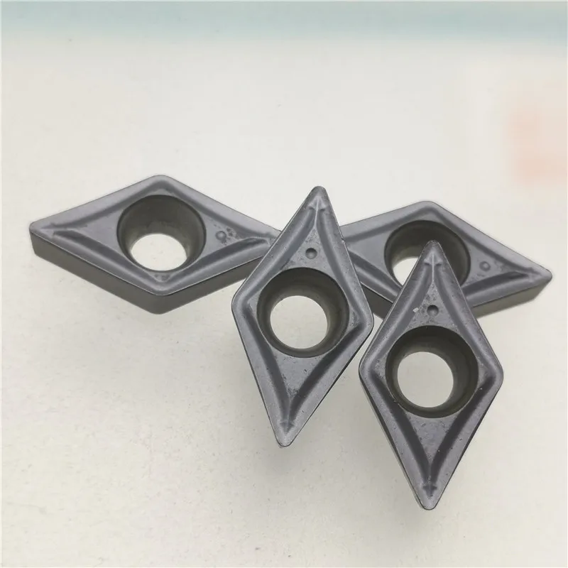 20PCS DCMT070204 SM IC907 IC908 Carbide Insert Turning Tool Turning Milling Cutter CNC Cutting Tool Slot Cutting DCMT 070204
