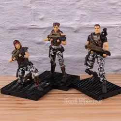 3 шт./компл. Cruz Bella Redding 1:18 Aliens Colonial Marines Soliders ПВХ Коллекционная Фигурка Горячая игра HIYA модель игрушки