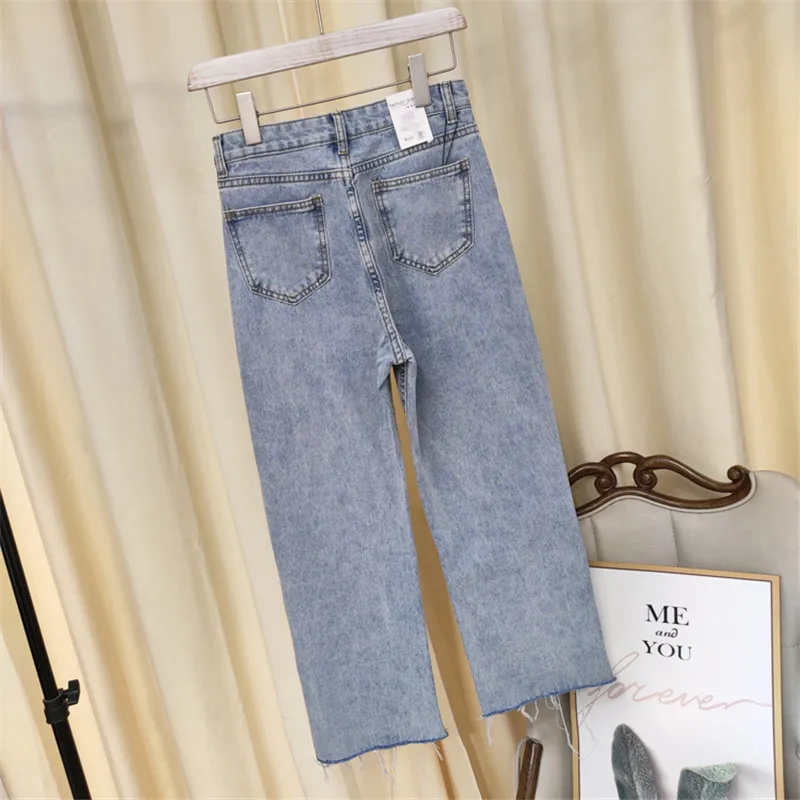 JUJULAND Jeans High Waist Denim Harem Pants Boyfriend jeans for Woman Loose Trousers vaqueros mujer 3391