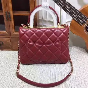 

Luxury Genuine Leather Handbag Women Messenger Bags Famous Brands Women Crossbody Bag Fashion Chain Shoulder Bags