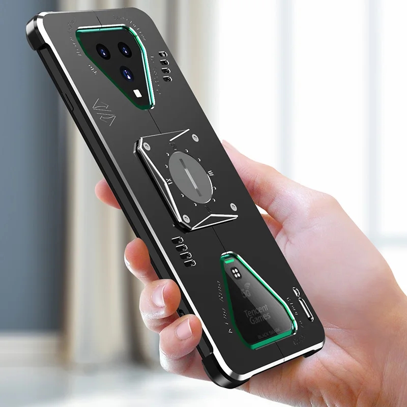 3FCASE Metal Black Shark 3 Pro Case Shockproof Aluminum Metal Armor Cover Coque For Xiaomi Black Shark 3S 3 Pro Funda Phone Case 3FCASE Metal Black Shark 3 Pro Case Shockproof Aluminum Metal Armor Cover Coque For Xiaomi Black Shark 3S 3 Pro Funda Phone Case