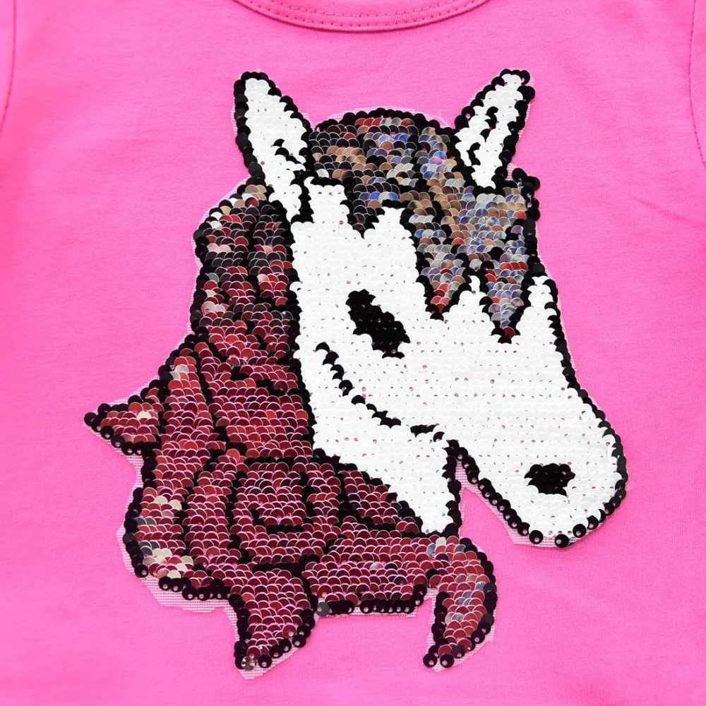 Girls Dress Baby Girls Unicorn Princess Party Dresses For Girl Clothes Kids Sequins Dress 2020 Children Carnival Birthday Dress (4)