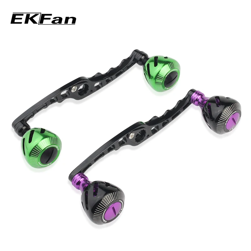 

EKFAN 8*5mm Hole Fishing Reel Handle 130mm S-shaped Aluminum Alloy Fishing Spinning Reel Handle Reel Rocker Fishing Accessories