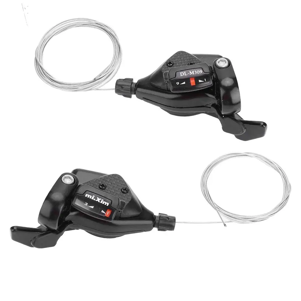 

2PCS MTB Road Bike Bicycle Cycling 3x7 3x8 3x9 Speed Shifter Shift Lever Set