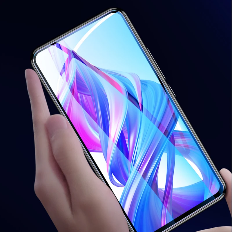 Защитное стекло для экрана Honor 9x закаленное Huawei huawey honer 9x9 x полное клей покрытие |