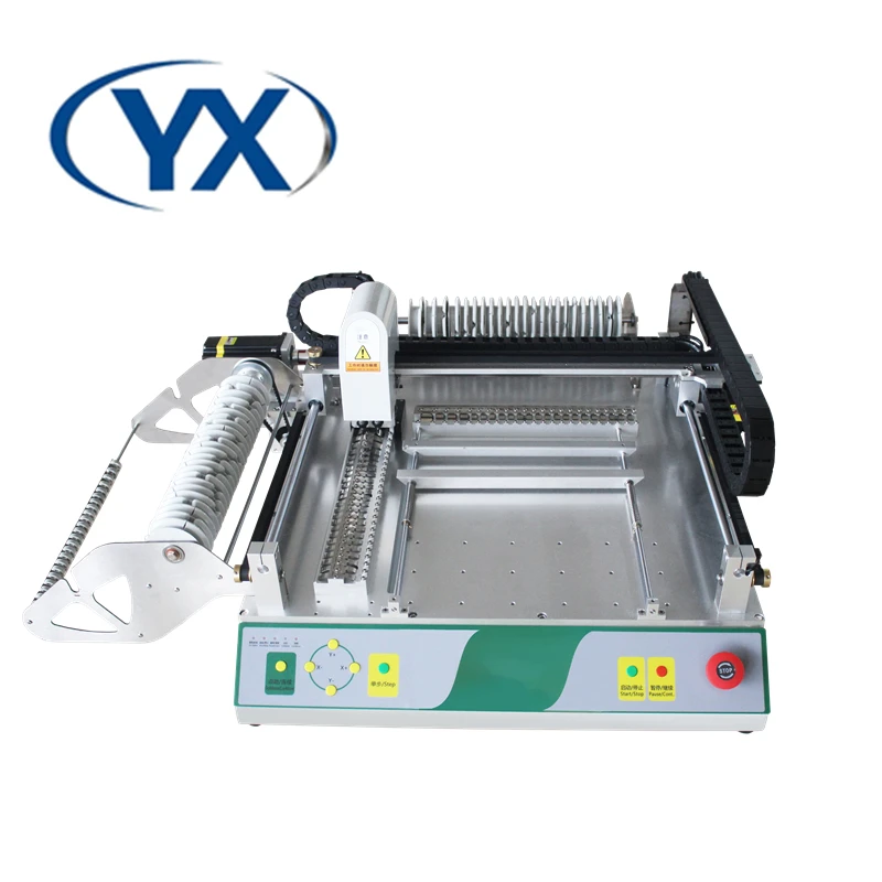 Stock in EU Mini Desktop Pick and Place SMD PCB Soldering Machine TVM802B with 46 Feeders | Инструменты