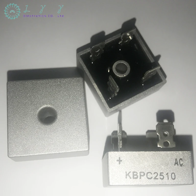 1 шт./2 шт./5 шт. KBPC2510 2510 25A 1000 В фазный диодный мост выпрямитель Новый и оригинальный