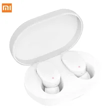 Xiaomi mi наушники AirDots TWS Bluetooth беспроводные наушники-вкладыши наушники гарнитура Молодежная версия с mi c и зарядной док-станцией