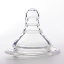 Соска для малышей широкой диафрагмой соски-пустышки Совместимость с широким горлышком бутылочка для кормления грудным молоком RealSense силиконовая соска с клипсой