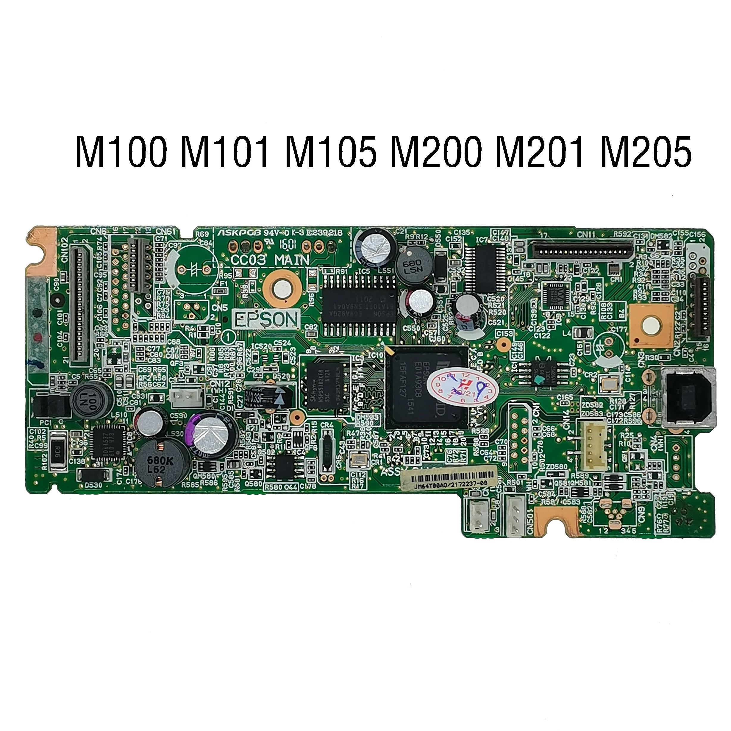 Плата форматирования материнская плата Логическая для Epson M100 M101 M105 M200 M201 M205 |