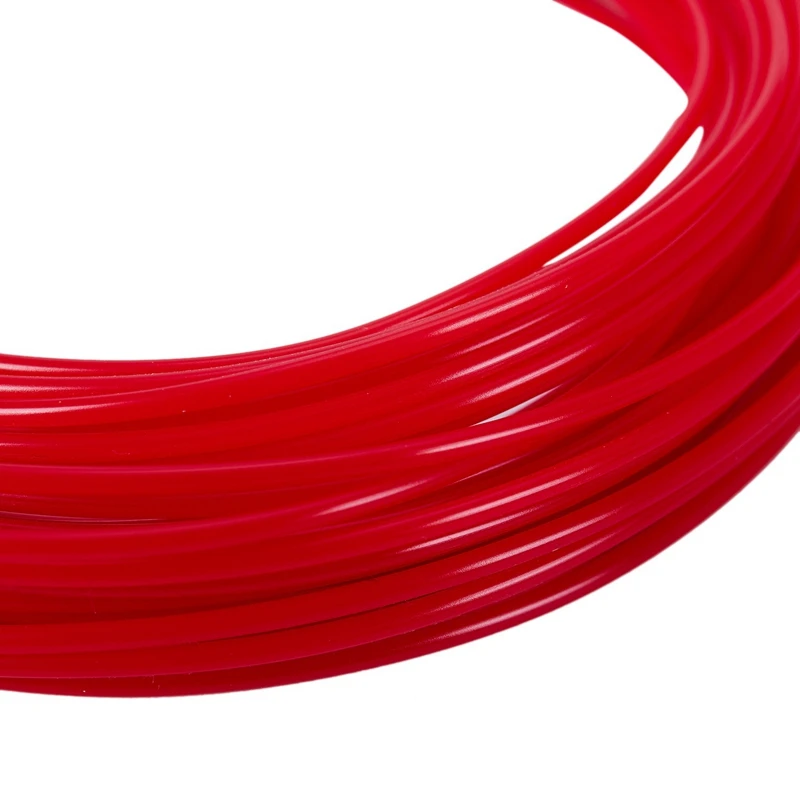 2Pcs 3D Printer Pen Filament 1.75mm PLA 10M(RED PLA&White PLA