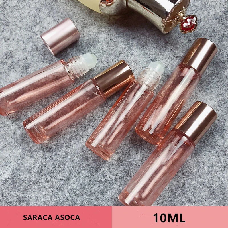 

10ml Glass Roller Balls Essential Oil Bottles Travel Container Refillable Perfume Bottle 50pcs/lot