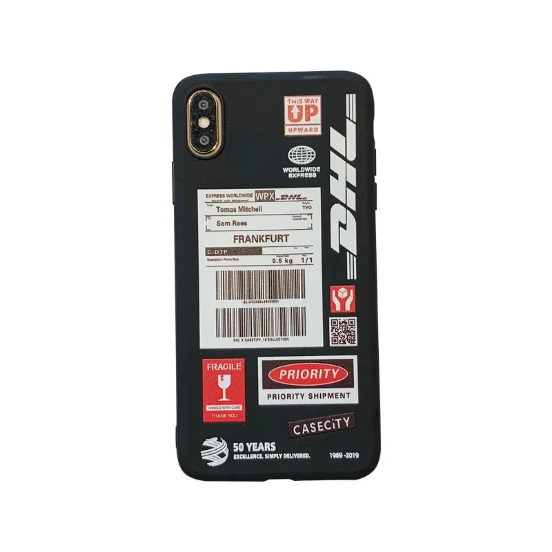 Забавные DHL штрих-кодов, чехол для телефона для huawei P30 Pro P20 Lite Коврики 30 20 P smart y9 7a для Honor 20 10 V20 8X Nova для детей 3, 4, 5, мягкая обложка