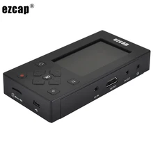 Ezcap Аудио Видео Захват конвертер AV рекордер VHS ленты к цифровой 8 Гб памяти " экран для видеомагнитофона DVD видеокамера игровая консоль