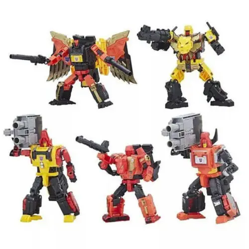 Новые Трансформеры Hasbro power of The Primes POMP Titan Predacon Predaking без коробки