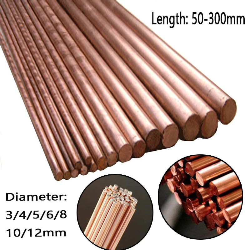 COYOUCO 5 Pièces Tige Ronde Aluminium 6mm X 500mm 6061 - Barres Solides Pour Bricolage Et Projets DIY