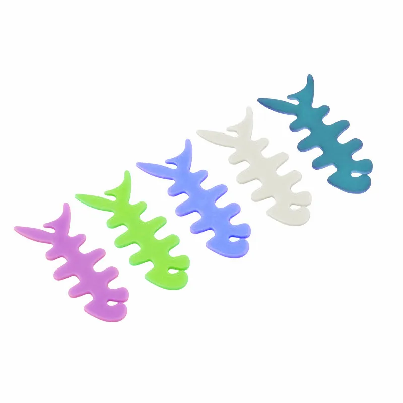 5PCS Earphone/Cable Cable Cord Organizer Plastic Holder Winder for Phone Tablet Computer Mouse Earphones