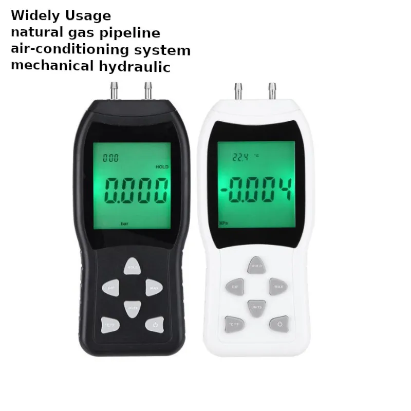

Digital manometer pressure gauge Air Meter Handheld Barometers Differential Natural Gas Analyzer Tester Measurement