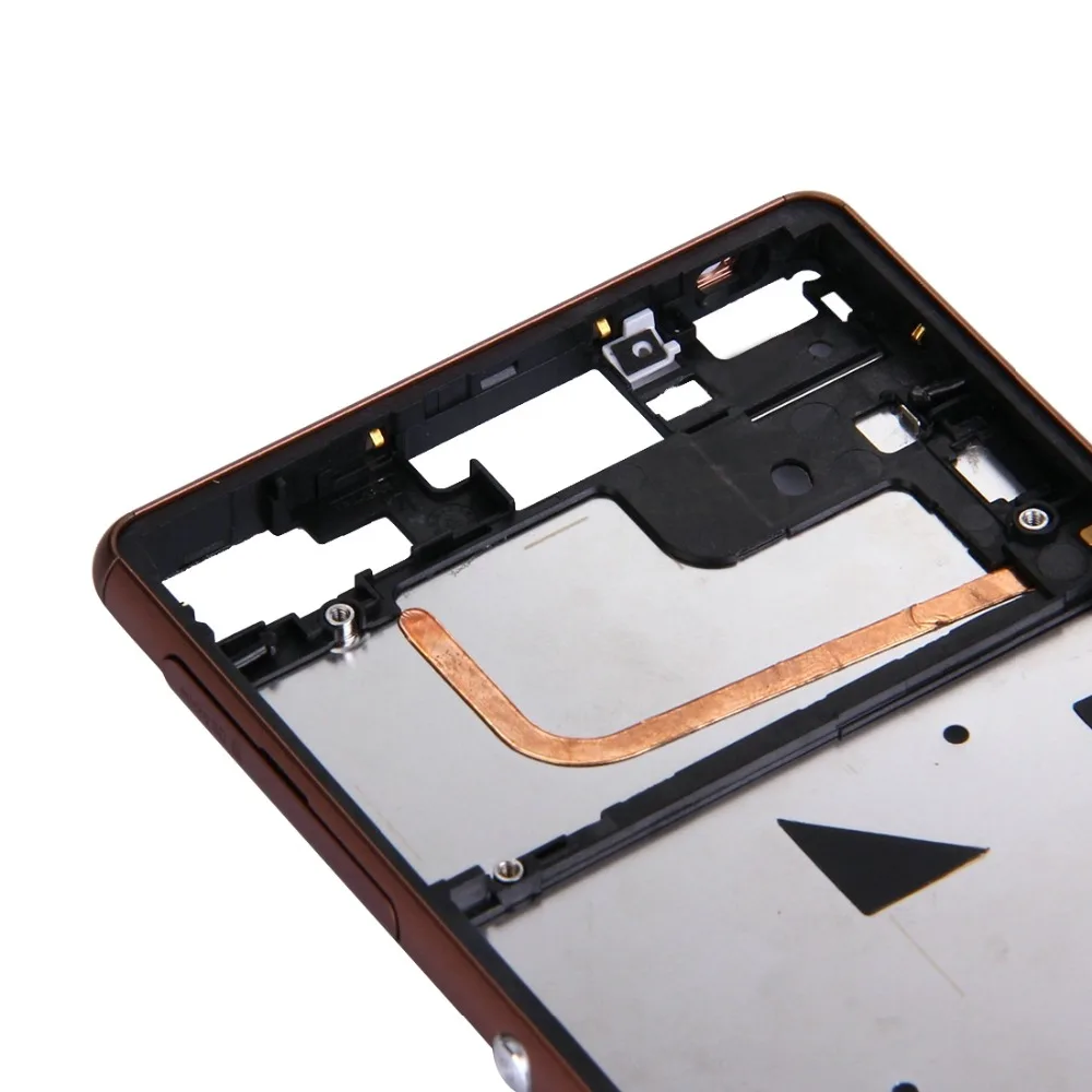 1 шт. Высокое качество для Sony Xperia Z3(одна sim-карта) Регулятор переднего Корпус рамка рамки lcd