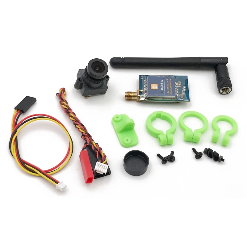 Готовая к использованию CMOS 1200TVL FPV камера и 5 8G 40CH 25/200 мВт Передатчик с микрофоном