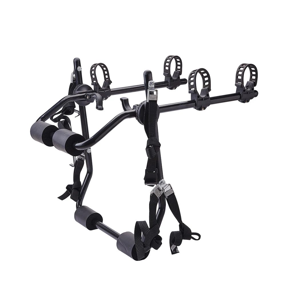 Porte-vélo Coffre Pour Voiture - 2 Vélos - Universel Pour Berline, SUV, Monospace - Neuf