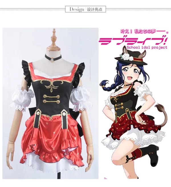 Новинка Lovelive Sunshine Aqours School Idol Project Bremen music Kanan Matsuura платье для косплея на Хэллоуин и Рождество для женщин