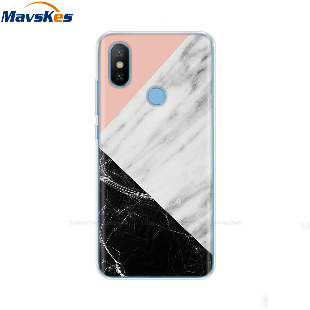 9 Силиконовый чехол для телефона для Xiaomi mi A2 Lite, чехол с рисунком, мягкая задняя крышка из ТПУ, чехол для телефона для Xiomi mi A2 mi A2 LITE, бампер - Цвет: 9
