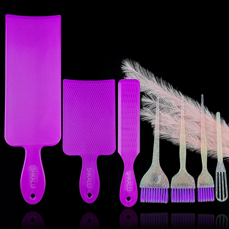  Hair Coloring Board Hair Tint Dyeing Highlighting Board Hairdressing Professional Pick Color Balaya