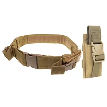 Тактический военный фонарь, ремень, кобура, держатель, чехол и ремень