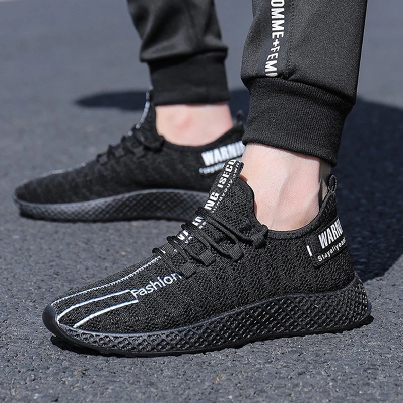 

Mesh Running Shoes Men Comfortable Breathable Shallow Sports Shoe Basket Homme Chaussure Lace Up Casual Running Sneaker