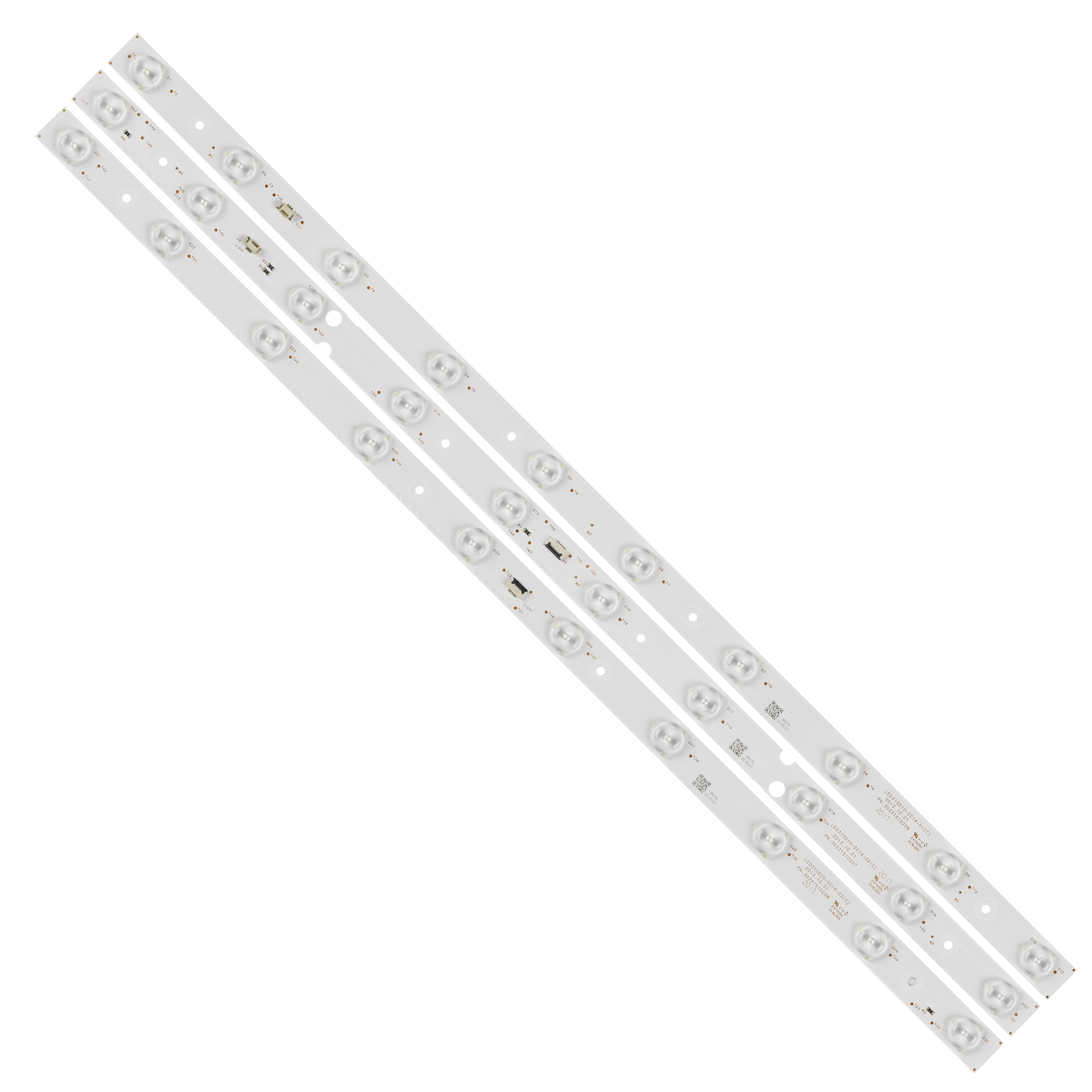 Tira de LED para iluminación trasera 10 lámpara para LE32B310N LE32A7100L LE32A31 LE32B510X LED315D10-ZC14 LED315D10-ZC14-01(D) LED315D10-ZC14-03(D)