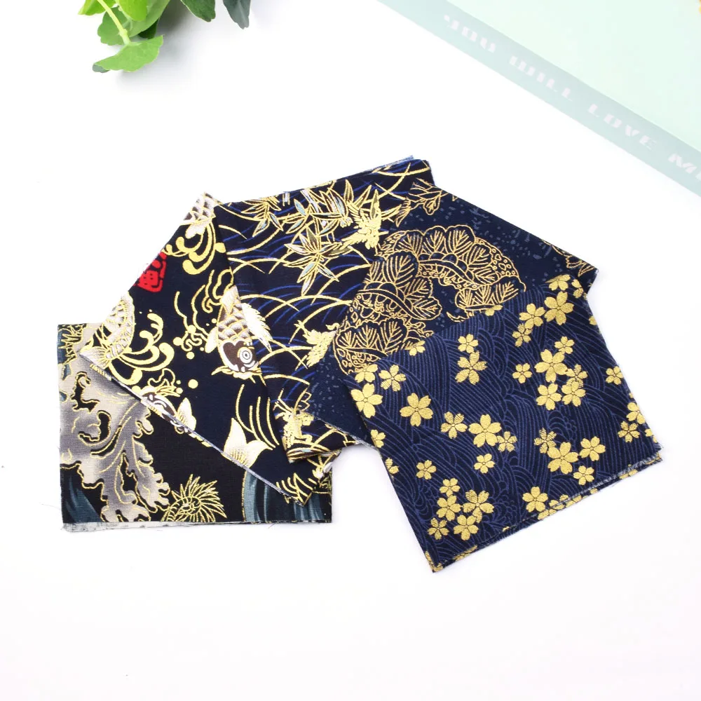 

DIY 5pcs/lots 20x25cm Zephyr Dark Mix Pattern 100%Cotton Pur-cut Patchwork Fabric Bundle Sewing Quilting Crafts for Handmade