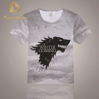 

2020 New Style Game of Thrones Short Sleeve Game of Thrones Men T-shirt Casual Men and Women Tshirt Summer Tops Tees