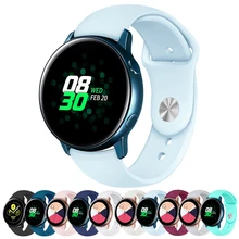 Amazfit ремешок Bip для samsung galaxy watch Active gear sport galaxy watch 42 мм 20 мм ремешок для часов gear S2 correa браслет на запястье