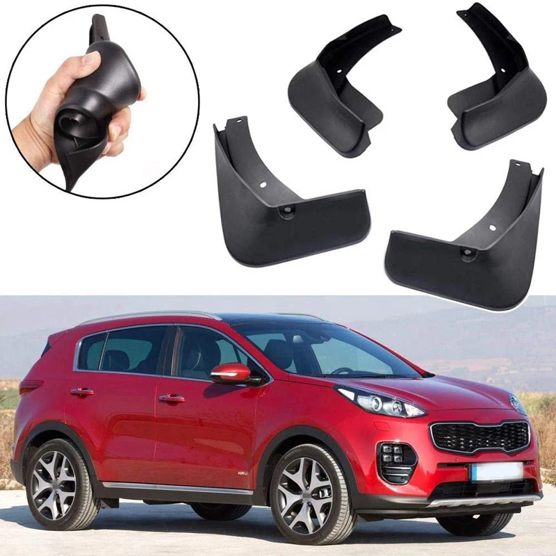 Брызговики для KIA Sportage- Брызговики Передние Задние 4 шт