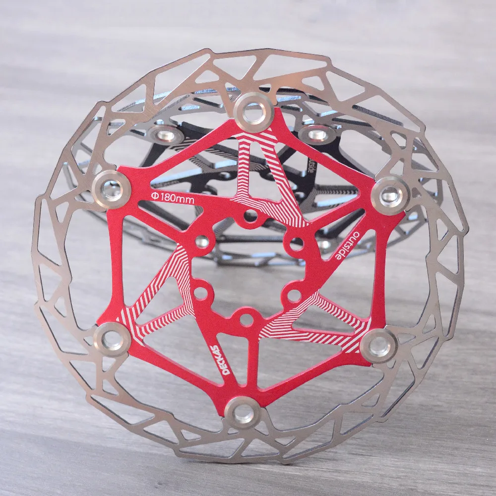 Description Picture 4 of itemDECKAS Ultralight 82g CNC 6 Inch 160/180MM Disc Brake 6 Bolts Rotor MTB Mountain Bike Bicycle Float Rotor Parts 6 Colors