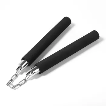 

Hot Martial Arts Foam Nunchaku Nunchucks Sponge Stick Chain Practice Training Safety Martial Arts Product M