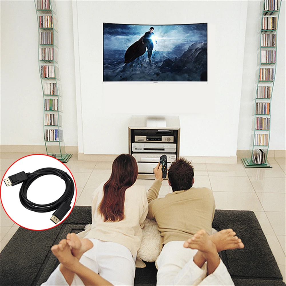 Кабель дисплея для отображения кабеля порта DP-DP линия для дома HD 300 см/180 см кабель переходной производительности