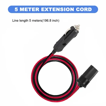 

12V Extension Cable 5 Meter Car Charger Cord Interior Inner Accessories