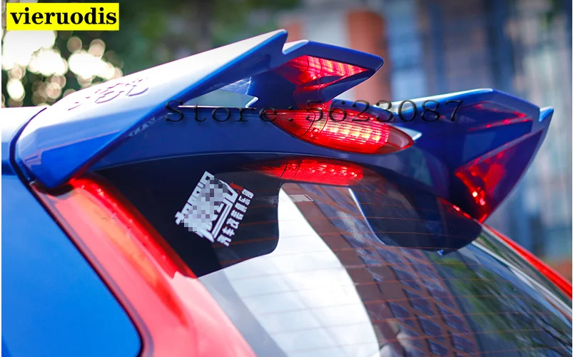 For Honda GK5 Fit / Jazz 2014 2015 2016 2017 Car Decoration Rear Spoiler High Quality ABS Material Paint Roof Tail | Автомобили и