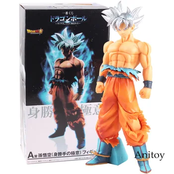 

Dragon Ball Z Super Saiyan Ultra Instinct Sliver Hair Son Goku PVC Figure Ultra Goku Instinct Collectible Toy Dragon Ball Super
