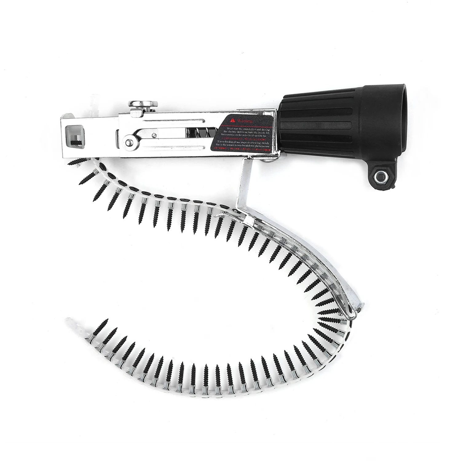 Automatic Chain Nail Gun Adapter Power Drill Attachment With Screws