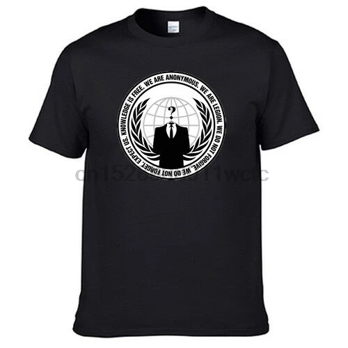 Anonymous Fight Freedom Illuminati Freemason Digital Printing T Shirt 202090 |